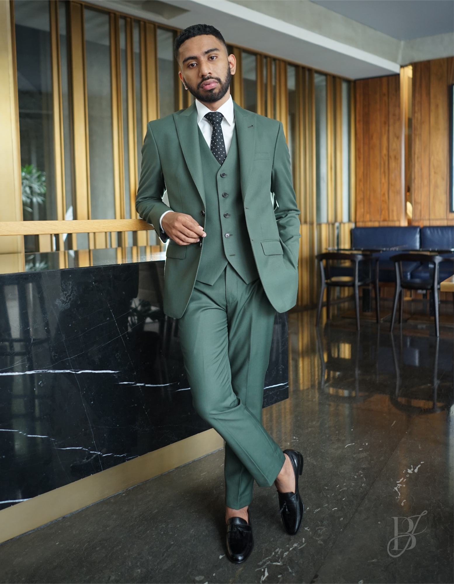 Emerald Green Boglioli Suit