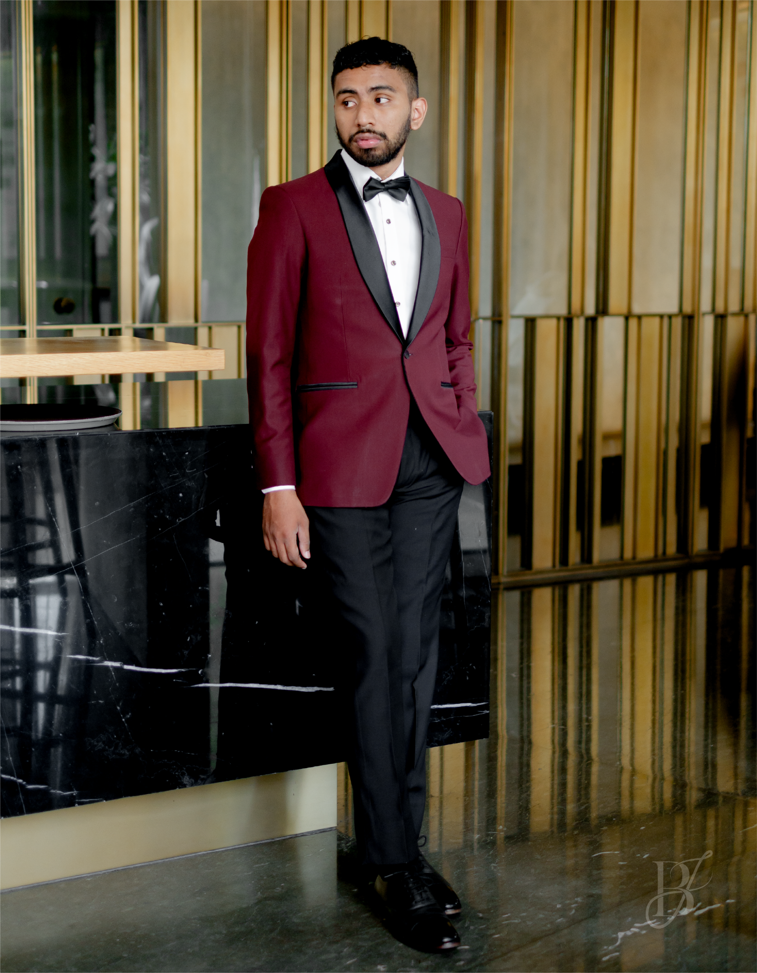 Maroon Lardini Tuxedo