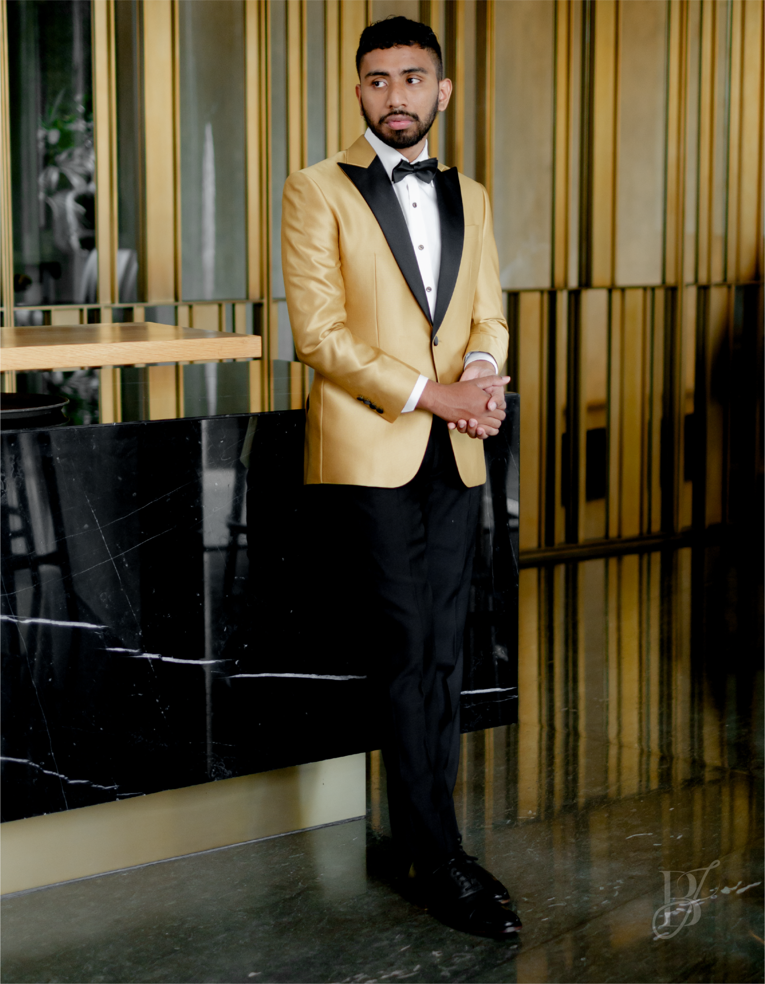 Gold Tuxedo